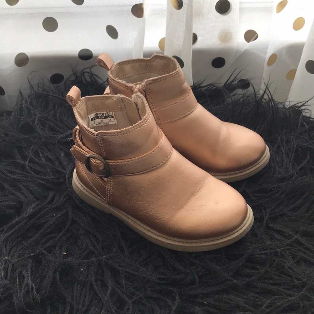 Rose Gold Ankle boot